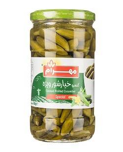 خیار شور ویژه 680 گرم مهرام